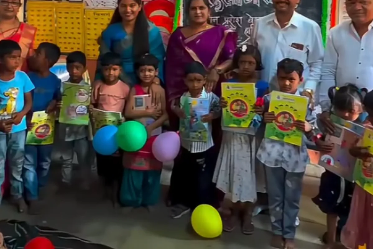 शिरूर नगरपरिषद शाळा क्र. १ लाटेआळी प्रवेशोत्सव